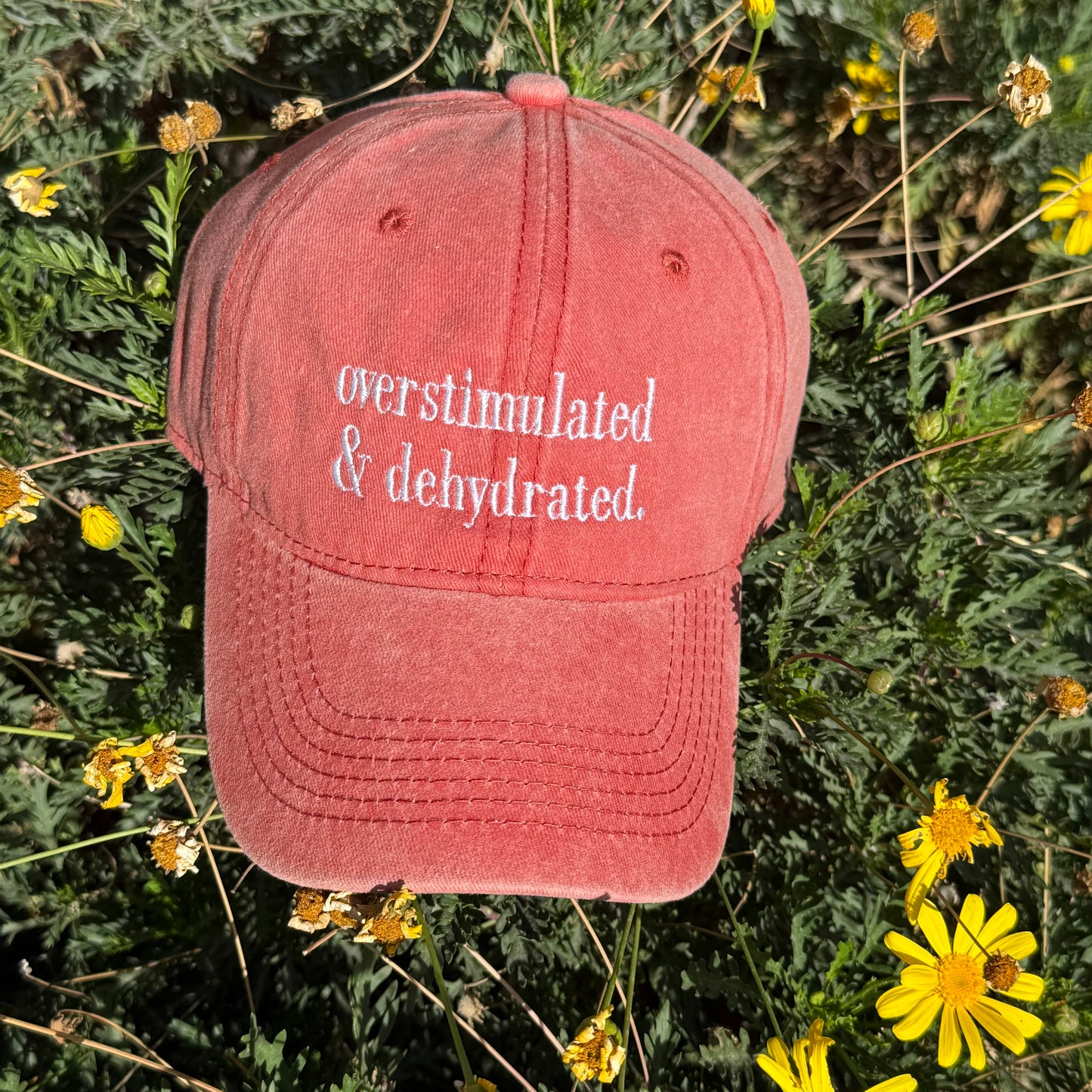 overstimulated & dehydrated
