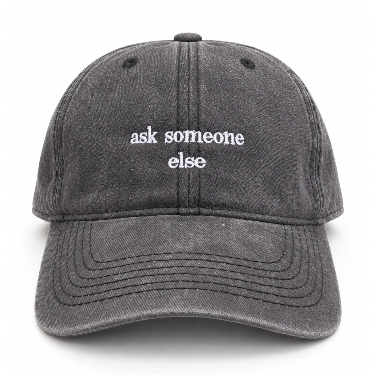 ask someone else
