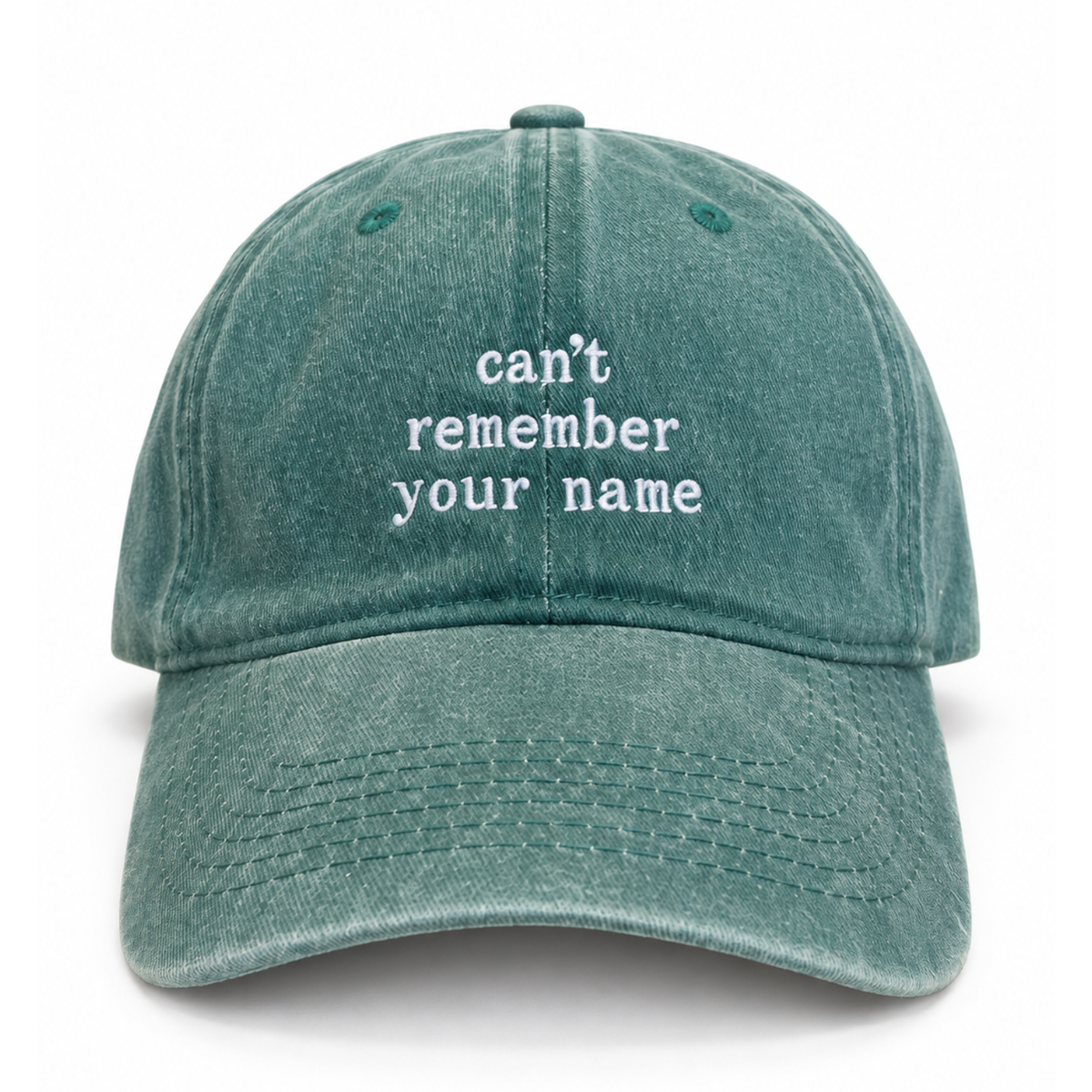 can't remember your name