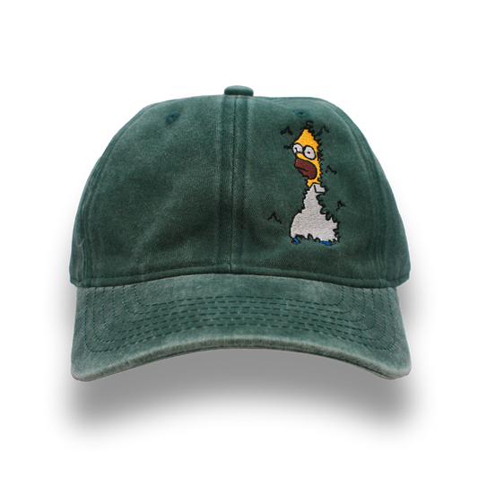 Homer Simpson into the Bushes